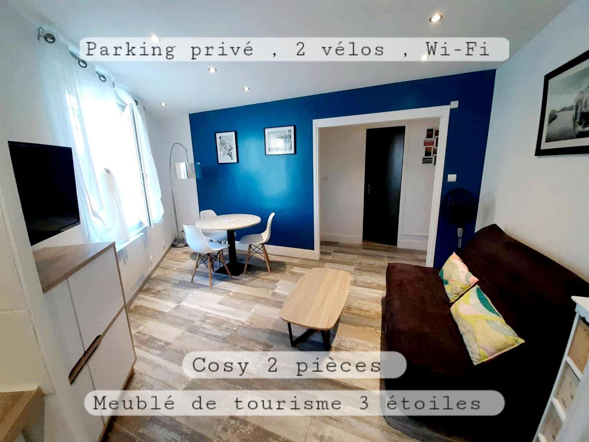 Cosy T2, Meuble De Tourisme 3 Etoiles, Parking Ferme , 2Velos, Wi-Fi Narbonne Exteriör bild